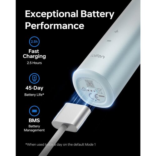 Laifen Wave LFTB01-A sonična električna zobna &amp;scaron;četka Blue 1 kos Slike