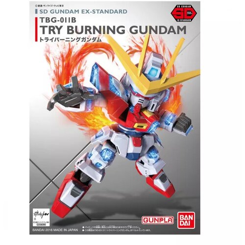 Bandai Gundam - SD Gundam EX-Standard 011 Try Burning Gundam Cene
