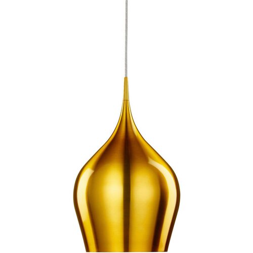 Lesnina XXXL Searchlight 6461-26GO - Luster na sajli VIBRANT 1xE27/60W/230V zlatna Cene