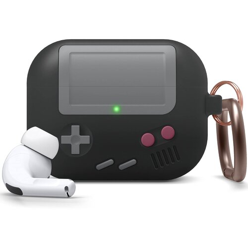 Venisymlis Zaščitni silikonski ovitek AirPods Pro z obeskom za ključe v stilu igralne konzole, (22102573) Cene