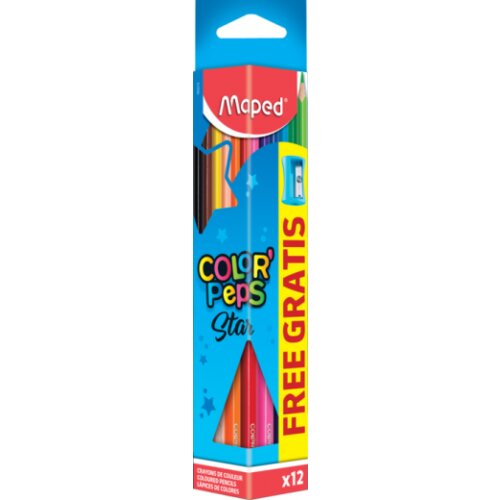 Maped bojice+šiljalo color peps 12/1 Cijene
