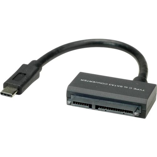 Value trdi diski/SSD adapter [1x mo&scaron;ki konektor USB-C&reg; - 1x kombiniran ženski konektor SATA\, 15 + 7 polov], (20416615) Cene