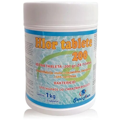 Hlorne Tablete Swimming pool home 200g Cene