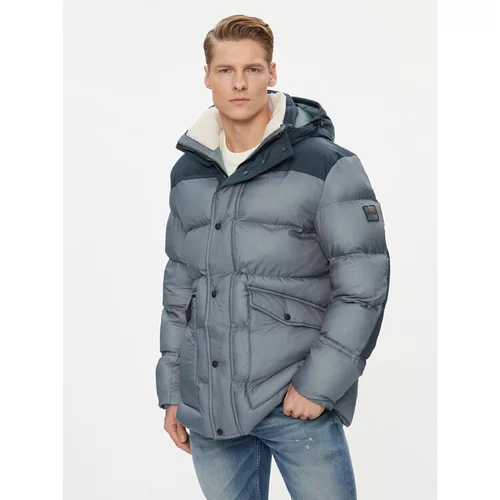 Boss Puhovka Oneon-W 50498224 Modra Relaxed Fit