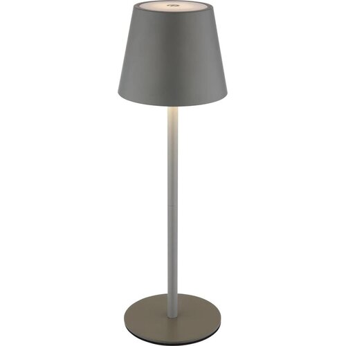 Globo 58488G-LED Dodirna prigu&amp;scaron;iva punjiva spoljna stona lampa VANNIE 3W/5V IP54 1800mAh siva Slike