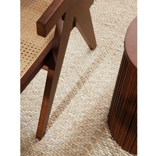 Elle Decoration Kremno bela/slonoko&amp;scaron;čena ročno tkana preproga iz me&amp;scaron;anice volne 160x230 cm Majoli &amp;ndash; Slike