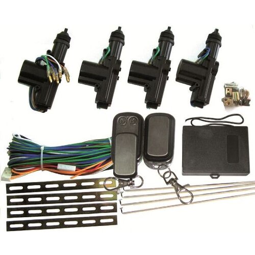 Cabletech Daljinsko centralno zaklepanje za 4 vrata z motorčki, 2 daljinca, 12V, (20823279) Slike