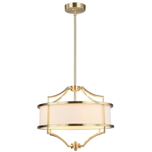 Open Design OR80926 - Luster na &scaron;ipci STESSO 4xE27/15W/230V prečnik 42 cm mesing/bela Cene