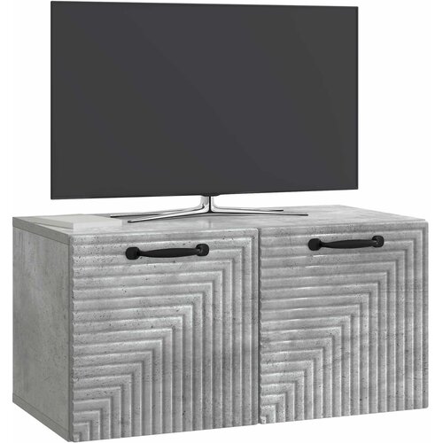  ormar za zid Zidne Betonska siva 59,5 x 31 x 30 cm Slike