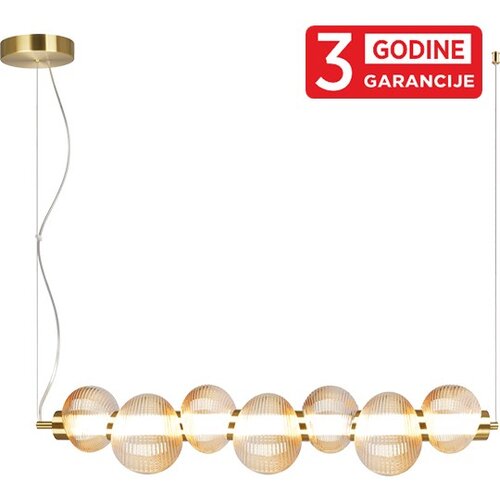 Mitea Lighting Visilica zlatna NIMBUS MAP9401-7A 22W 3000K + amber LED 3Y Cene