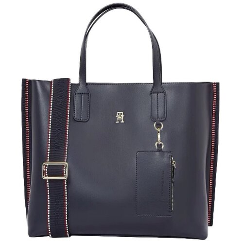 Tommy Hilfiger Torbe TH DISTINCT SATCHEL CORP Modra Cene