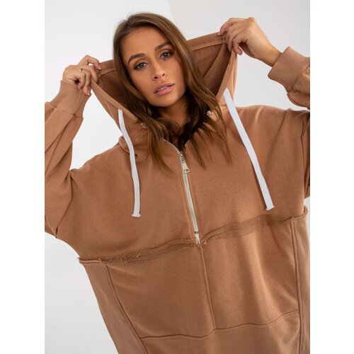 FANCY Sweatshirt-FA-BL-8105.38P-camel Slike