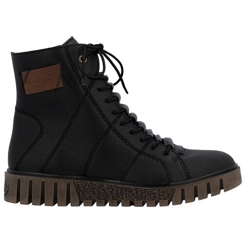 Rieker Gležnjarji Y342100BLK Črna Slike