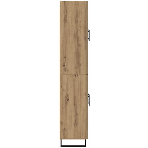  Highboard 2 kom. Umjetnički hrast 69,5 x 34 x 180 cm Slike