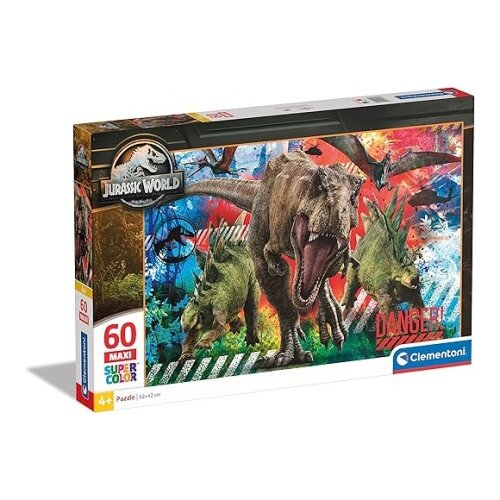 Clementoni puzzle 60 maxi jurassic world ( CL26456 ) Slike