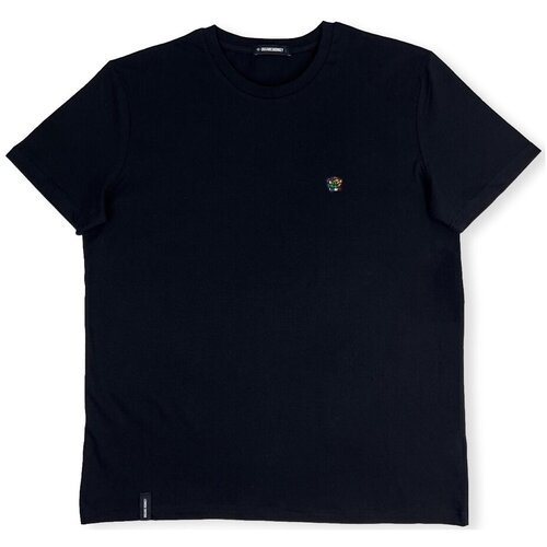 Organic Monkey The Great Cubini T-Shirt - Black Crna Cijene