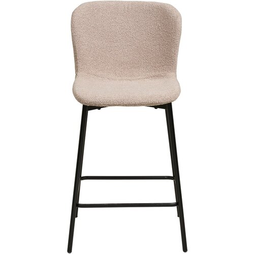 House Nordic Bež oblazinjen barski stol (vi&amp;scaron;ina sedeža 65 cm) Maceda &amp;ndash; Slike
