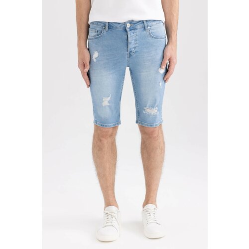 Defacto Slim Fit Jeans Bermuda Slike