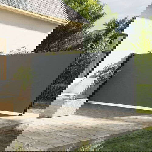 VidaXL Bočna tenda na uvlačenje antracit 160 x 300 cm Slike