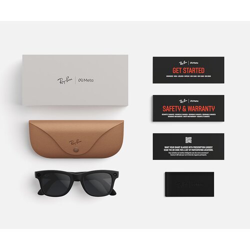 Ray-ban Naočare Meta Wayfarer - Polar Gradient - Gray Slike