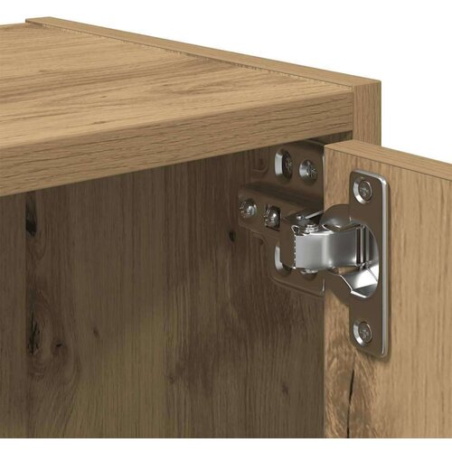 VidaXL Regal za knjige boja hrasta 40x24x52 cm konstruirano drvo Slike