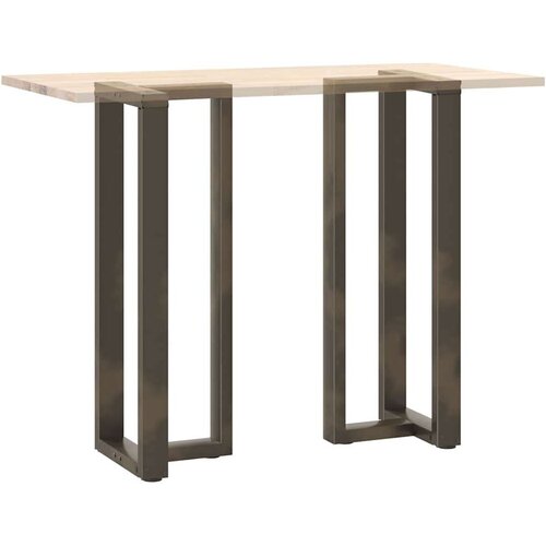  Noge barski stol T-oblika 2 kom 40x35x(110-111) cm čelik Slike