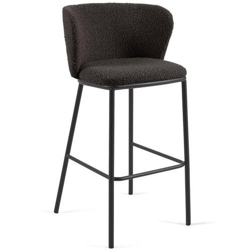 Kave Home Črni barski stoli v kompletu 2 ks (višina sedeža 75 cm) Ciselia – Cene