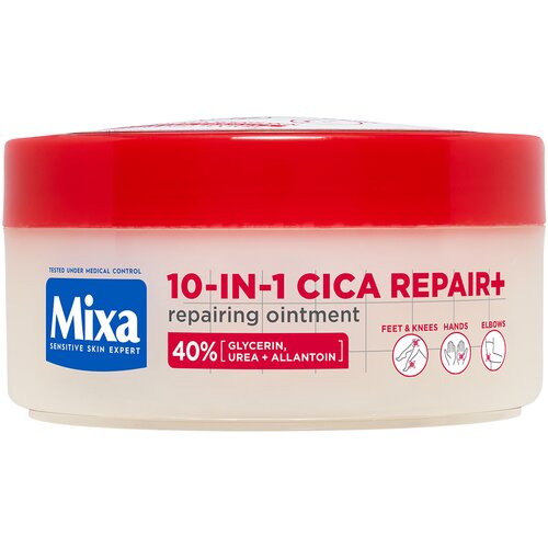 Mixa 10-In-1 Cica Repair+ Repairing Ointment krema za telo 150 ml unisex Slike