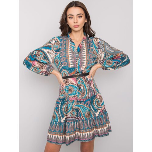 Italy Moda Dress-DHJ-SK-15053.61-Sea Slike