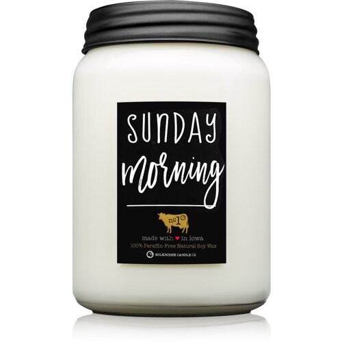 Milkhouse Candle Co. Farmhouse Sunday Morning dišeča sveča Farmhouse Jar 737 g Cene