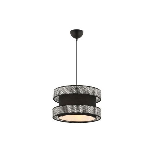 Opviq halo - grey, black greyblack chandelier Cene