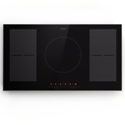 Klarstein Delicatessa 90 Hybrid Prime, vgradna indukcijska plo&amp;scaron;ča, 5 con, 7200 W, samozadostna Slike