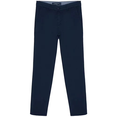 Trendyol Pants - Dark blue - Straight