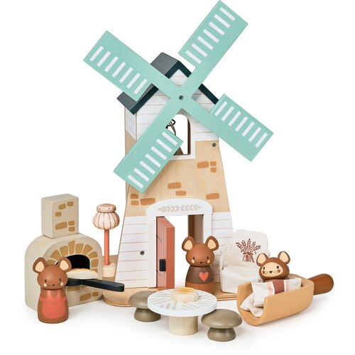 Tender Leaf Leseni mlin na veter z miškami Cene