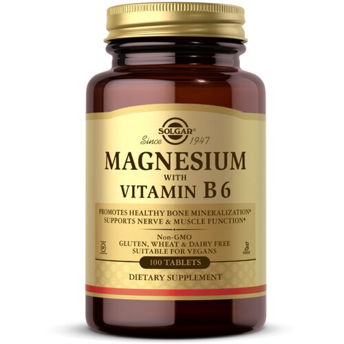 Solgar magnezijum sa vitaminom B6 100/1 115906 Slike
