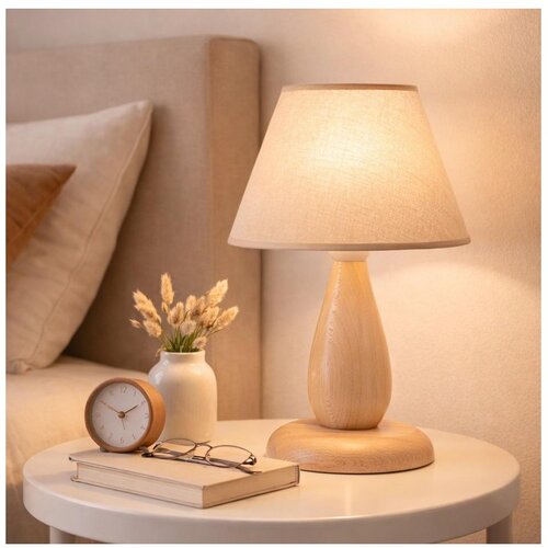  Stona lampa PERA 1xE27/60W/230V bež/buk Cene