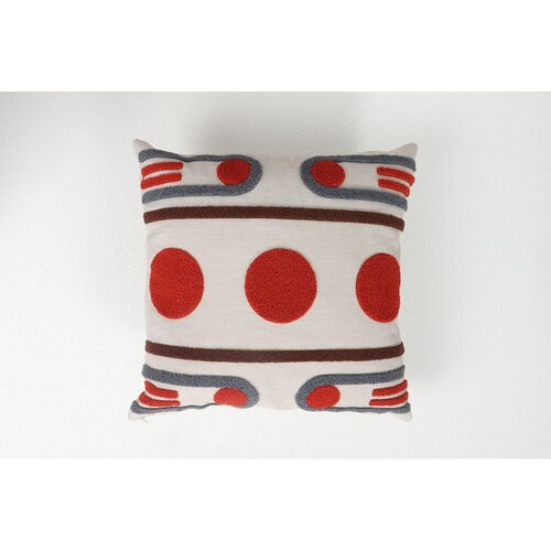Mioli Decor Lanena okrasna blazina 43x43 cm Geometrik &amp;ndash; Slike