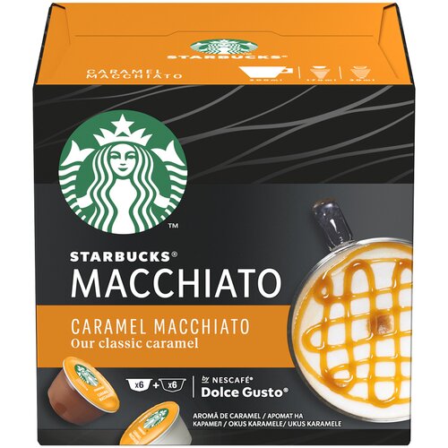 Starbucks caramel macchiato 12 dolce gusto kompatibilnih kapsula Slike