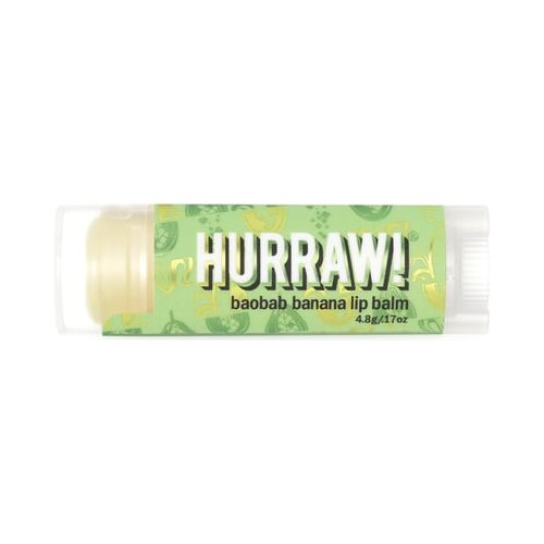 HURRAW! Balzam za usne - Baobab-Banana Cijene