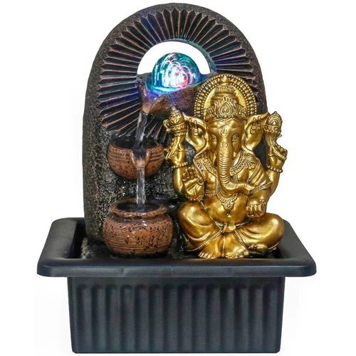 Signes Grimalt Kipci in figurice Vodnjak Ganesha Pozlačena