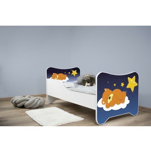 Golden Market krevet za dete Happy Kitty sleeping teddy 140x70 cm Cene