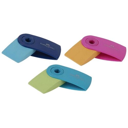 Faber-Castell sleeve mini gumica u etuiju u modernim bojama 1 komad Cene