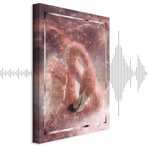  Slika - Space Flamingo (1 Part) Vertical 60x90 Akustična Cijene