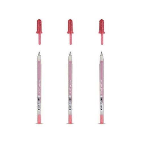 Gelly metallic, gel olovka, pink, 20, 1.0mm ( 672352 ) Slike