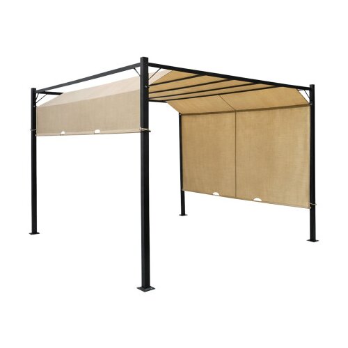 Master Pergola 3x3x2,27m sa ravnim krovom GHGP-03 bež Cijene
