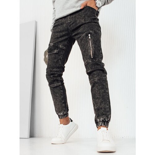 DStreet Spodnie męskie jeansowe joggery czarne Cijene