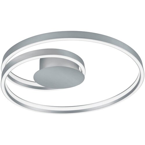 CINQUE Siva LED stropna svjetiljka s metalnim sjenilom Ciola – Cijene