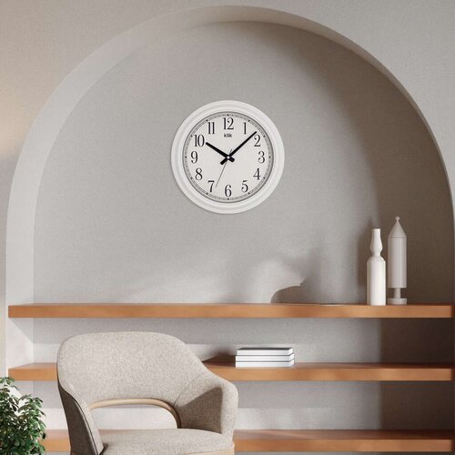 Wallity Zidni sat Beta, 38x38 cm, Beli Cene