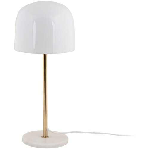 Leitmotiv Bijela stolna lampa s metalnim sjenilom (visina 50 cm) Manta &amp;ndash; Slike
