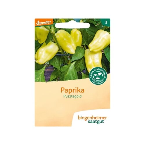 Bingenheimer Saatgut paprika &amp;quot;Pusztagold&amp;quot; Slike